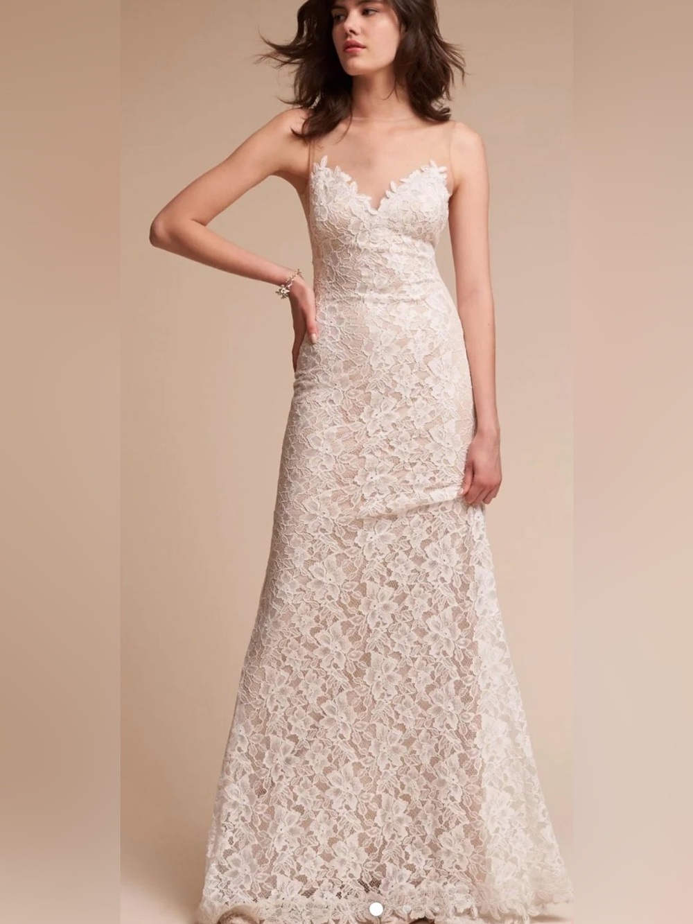 NWT Tadashi Shoji for BHLDN Helios Lace Wedding Dress | Size 6 |